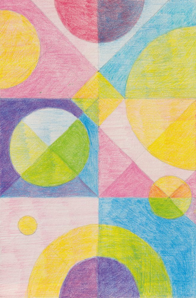 Colorful Geometric Shapes by Catalina Somolinos