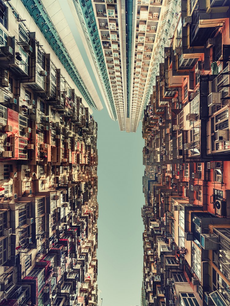 Towering Urban Canyon by Christian MARCEL