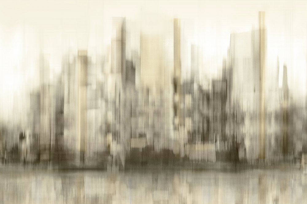 Blurred City Reflections by Christina Sillen