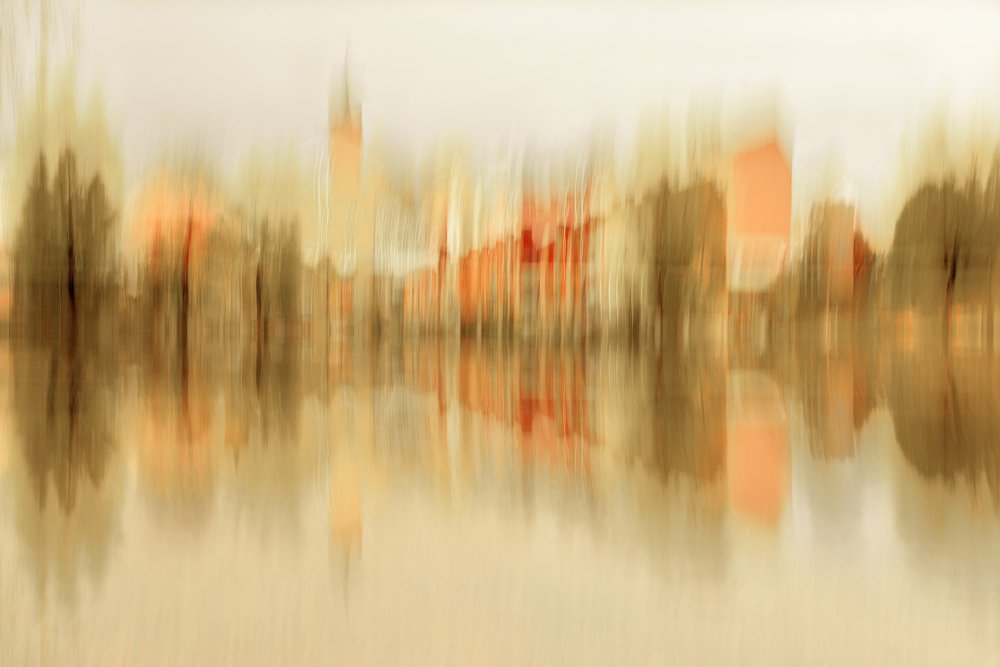 Blurred City Reflections by Christina Sillen