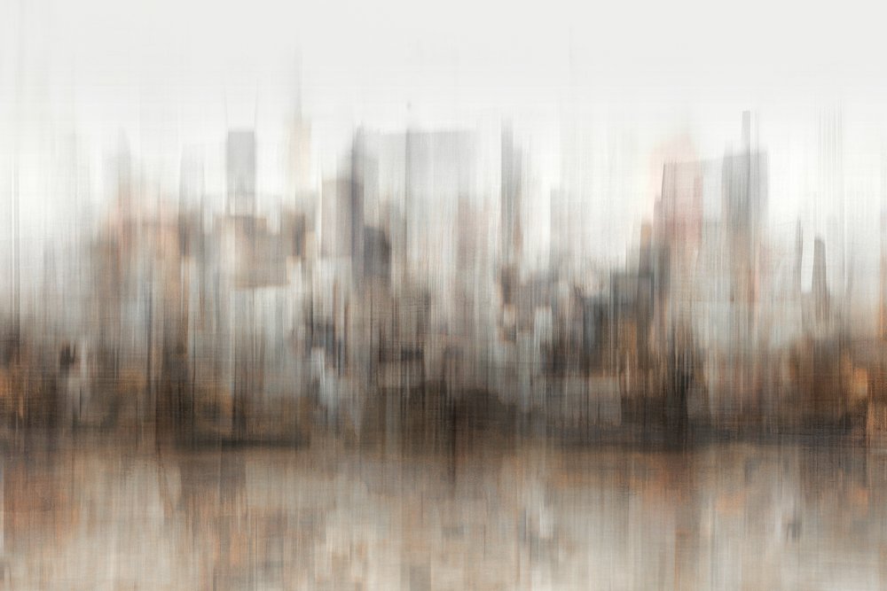 Blurred City Reflections by Christina Sillen