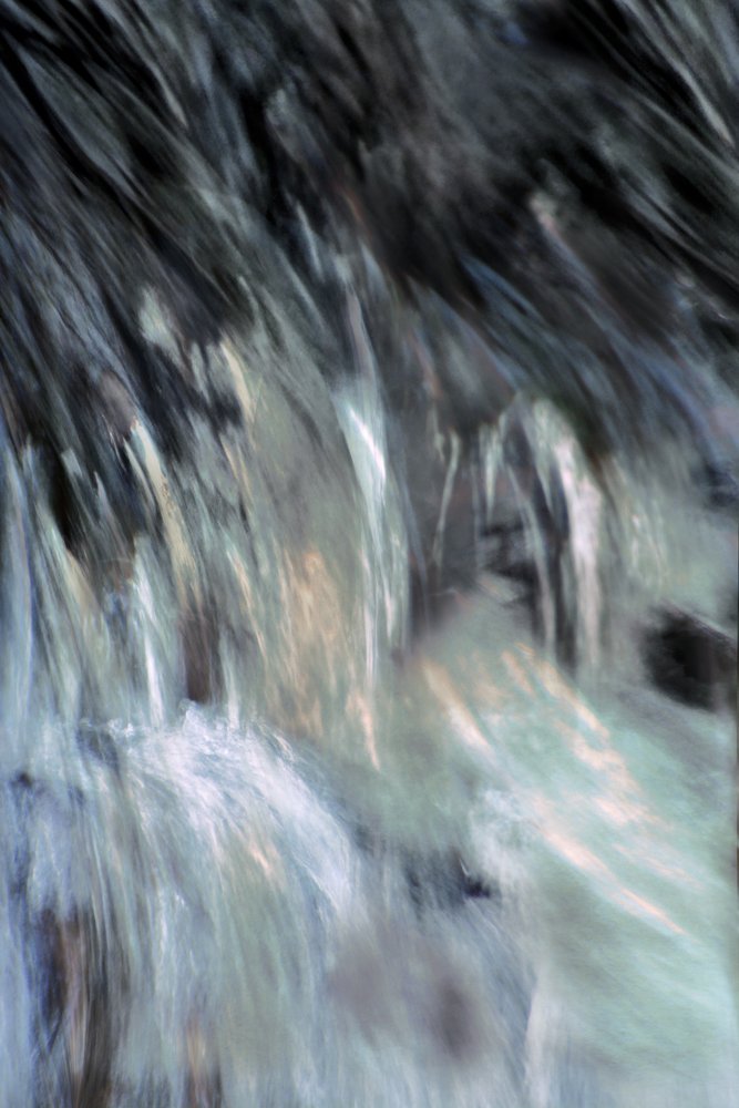 Cool Fluid Cascade by Christina Sillen