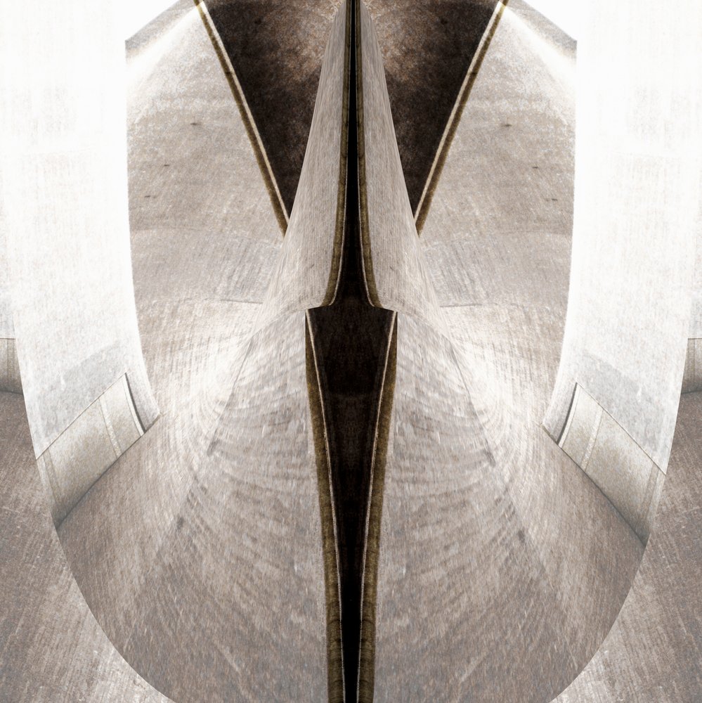 Dark Architectural Split by Christina Sillen
