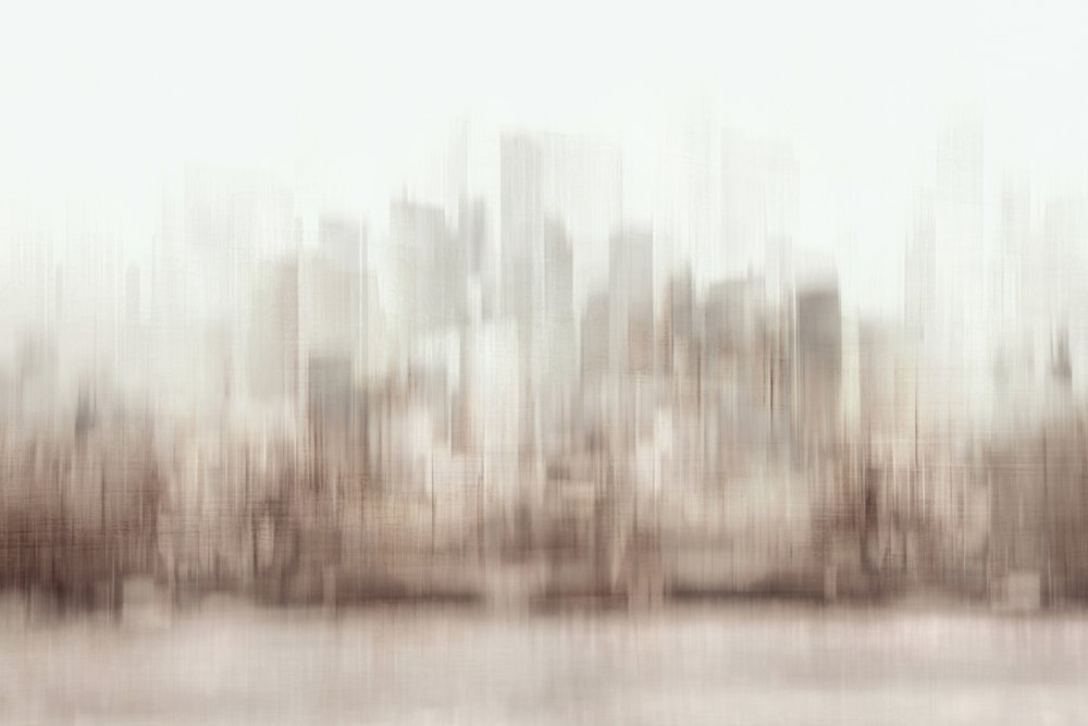 Dreamy Skyline Blur by Christina Sillen