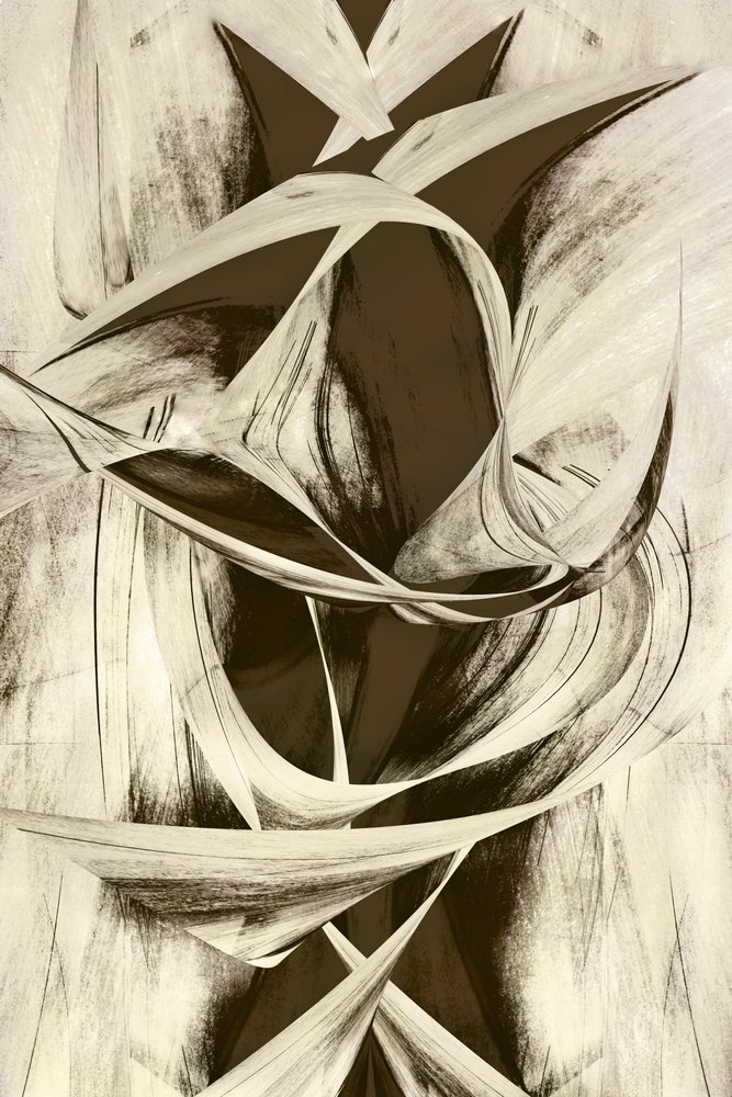 Dynamic Abstract Flow by Christina Sillen
