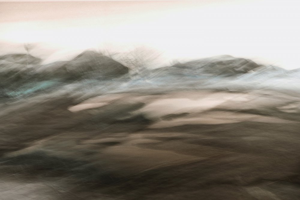 Ethereal Mountain Landscape by Christina Sillen