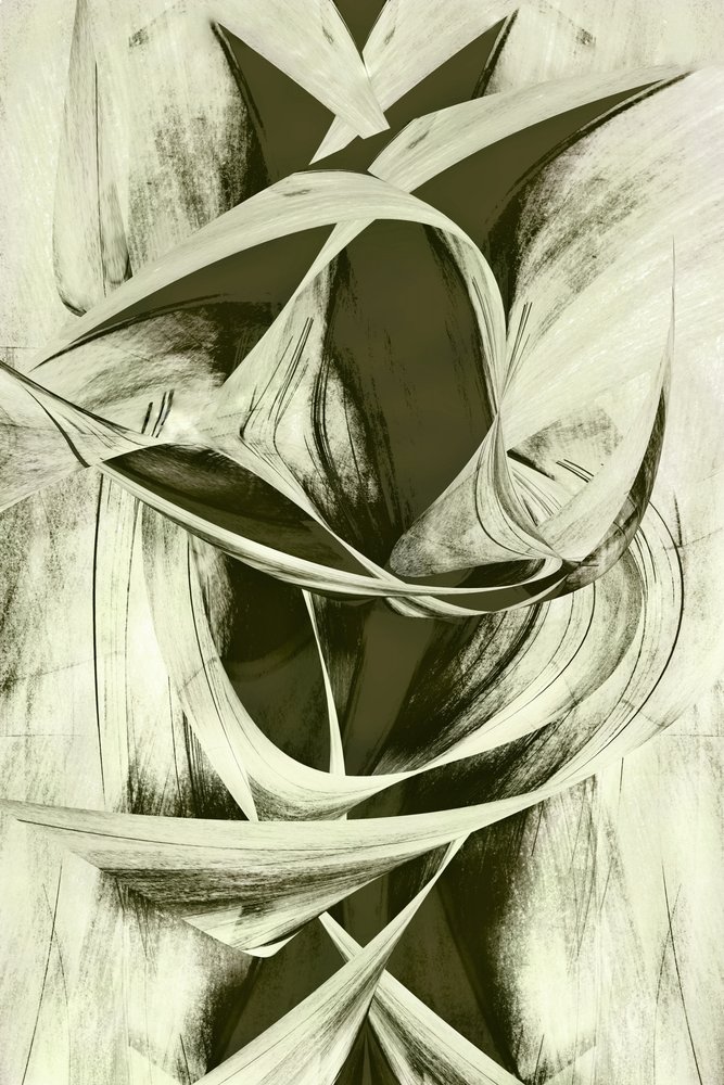 Flowing Abstract Forms by Christina Sillen