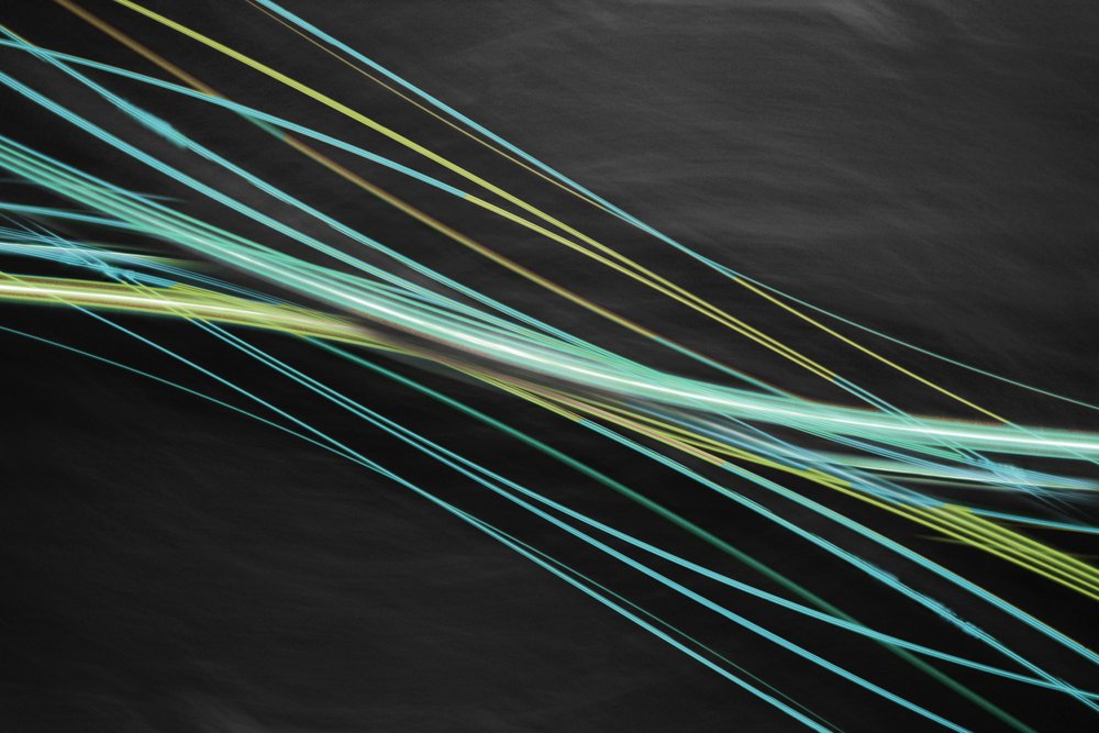 Vibrant Light Streaks by Christina Sillen