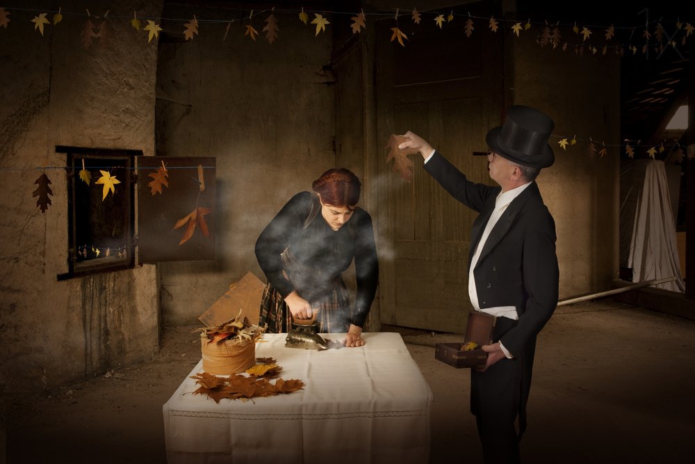 Autumn Magic Ironing by Christine von Diepenbroek