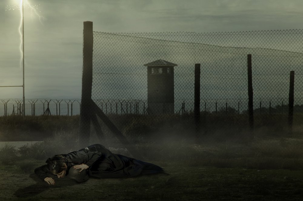 Bleak Prison Lightning by Christine von Diepenbroek