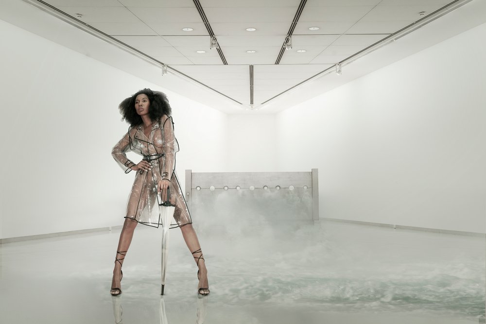 Chic Clear Raincoat Style by Christine von Diepenbroek