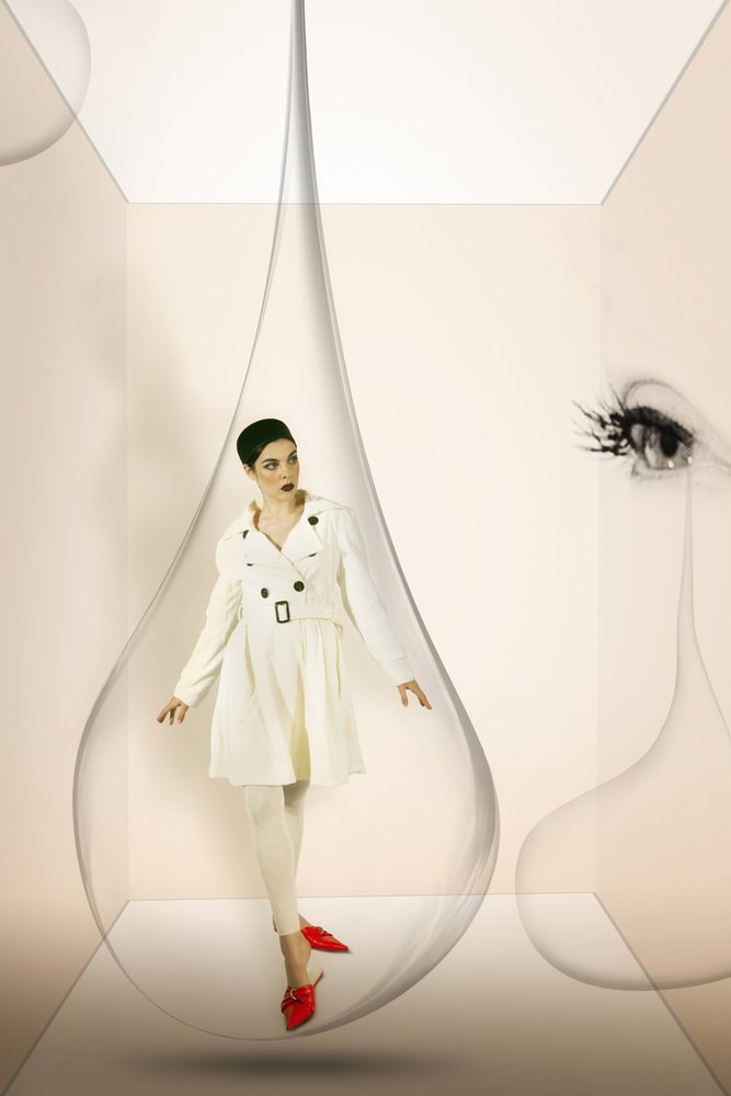 Conceptual Fashion Woman by Christine von Diepenbroek