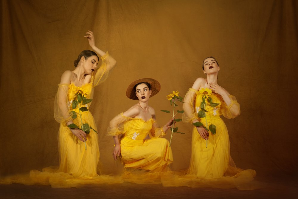 Ethereal Sunflower Women by Christine von Diepenbroek