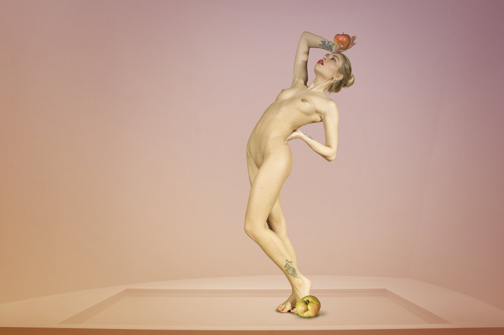 Graceful Nude Balance by Christine von Diepenbroek