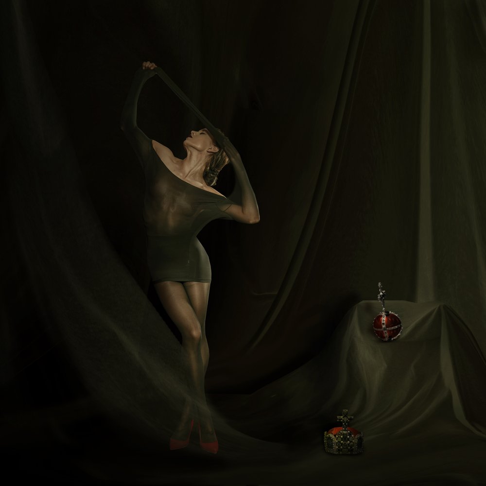 Sheer Fabric Grace by Christine von Diepenbroek