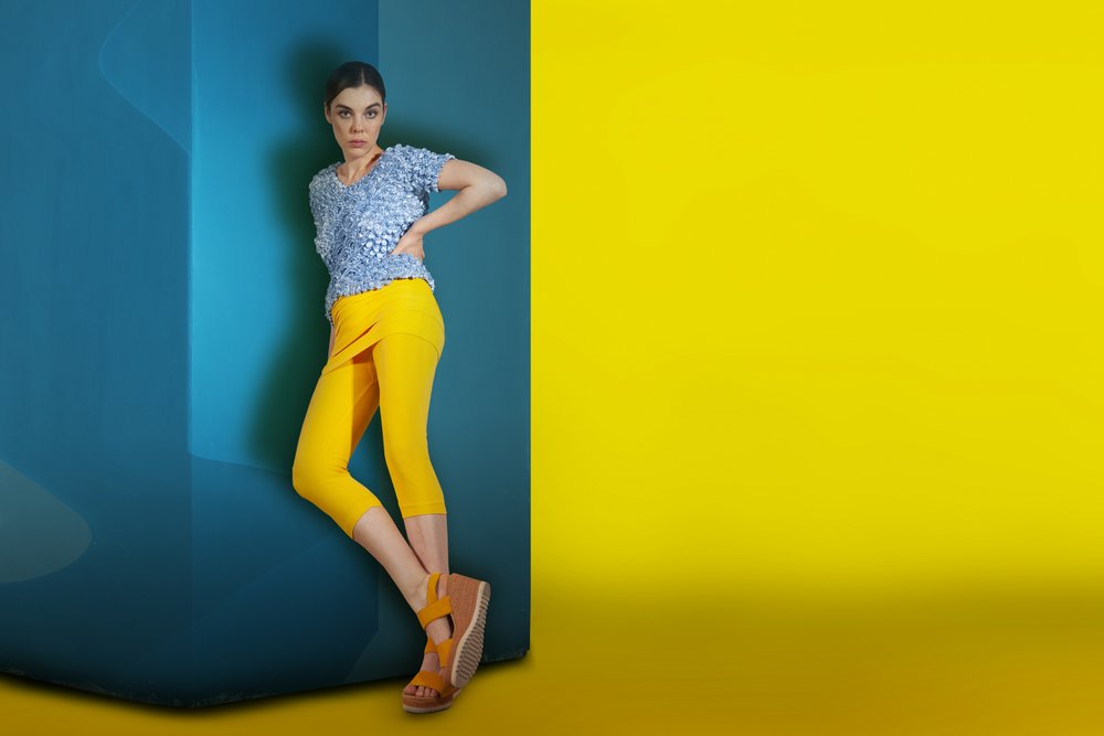 Stylish Woman Bright Corner by Christine von Diepenbroek