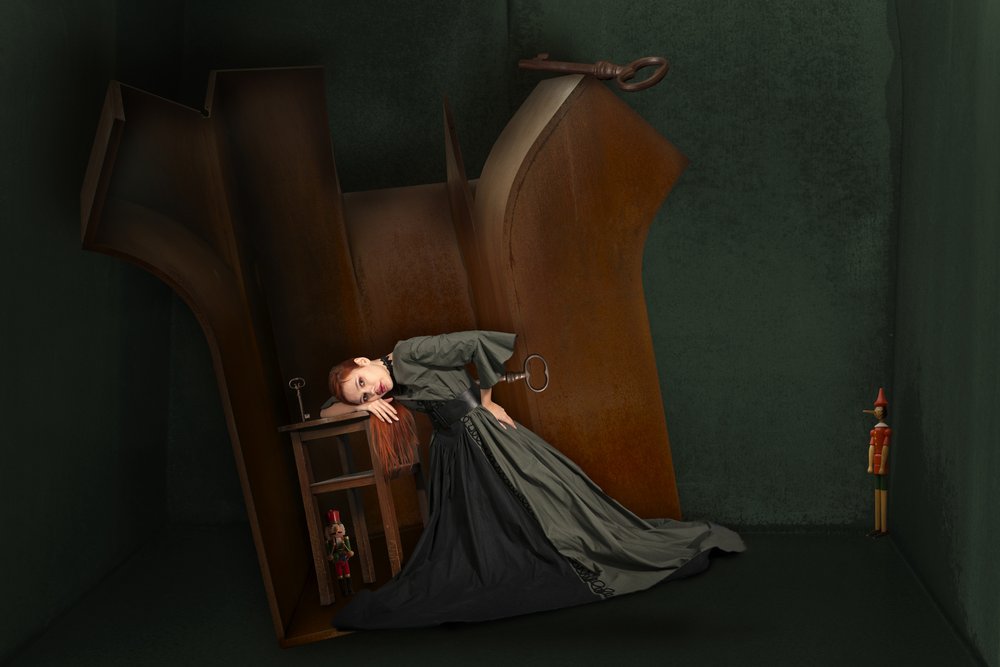 Winding Key Doll by Christine von Diepenbroek