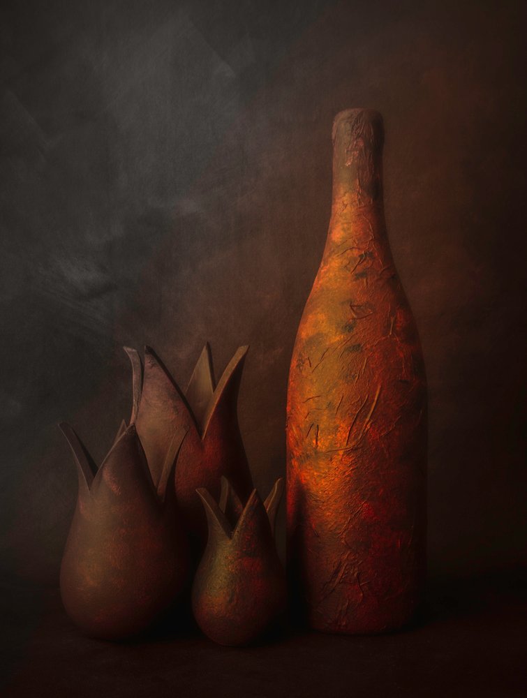 Warm Earthy Objects by Cicek Kiral