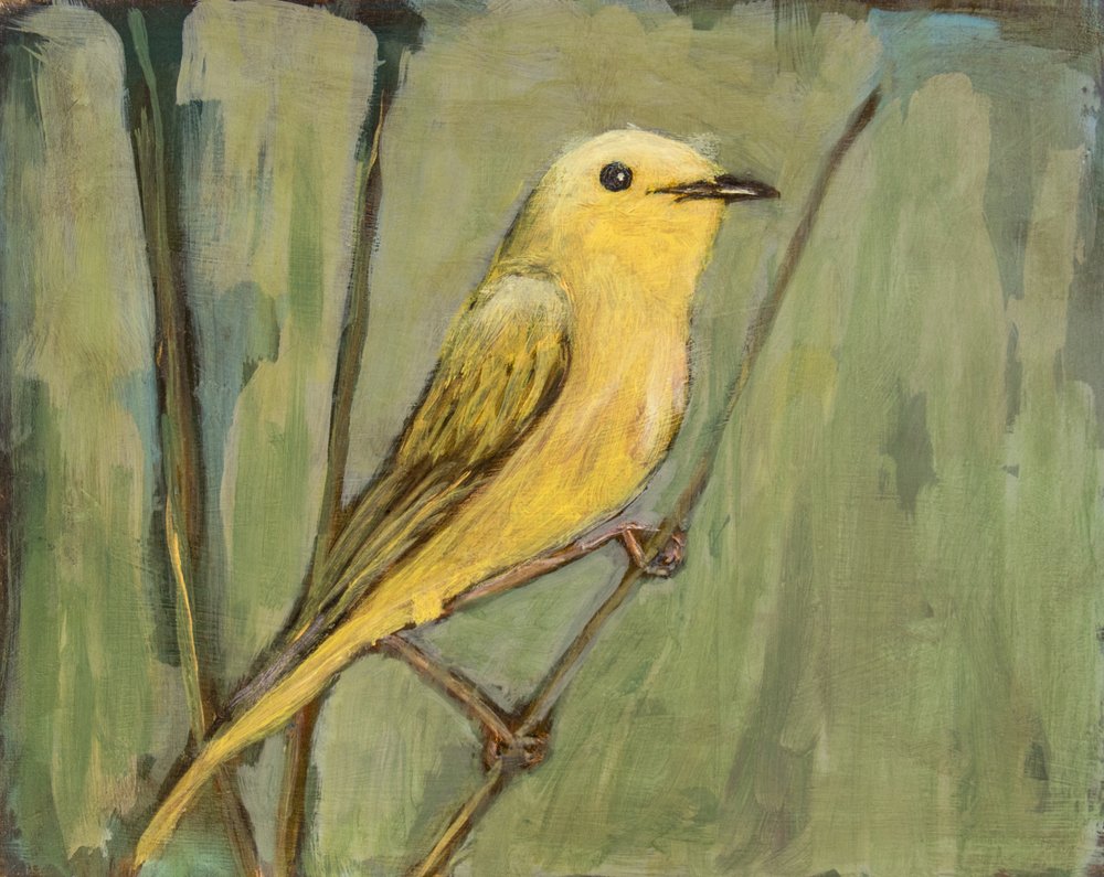 Bright Yellow Bird by Claire Lerner