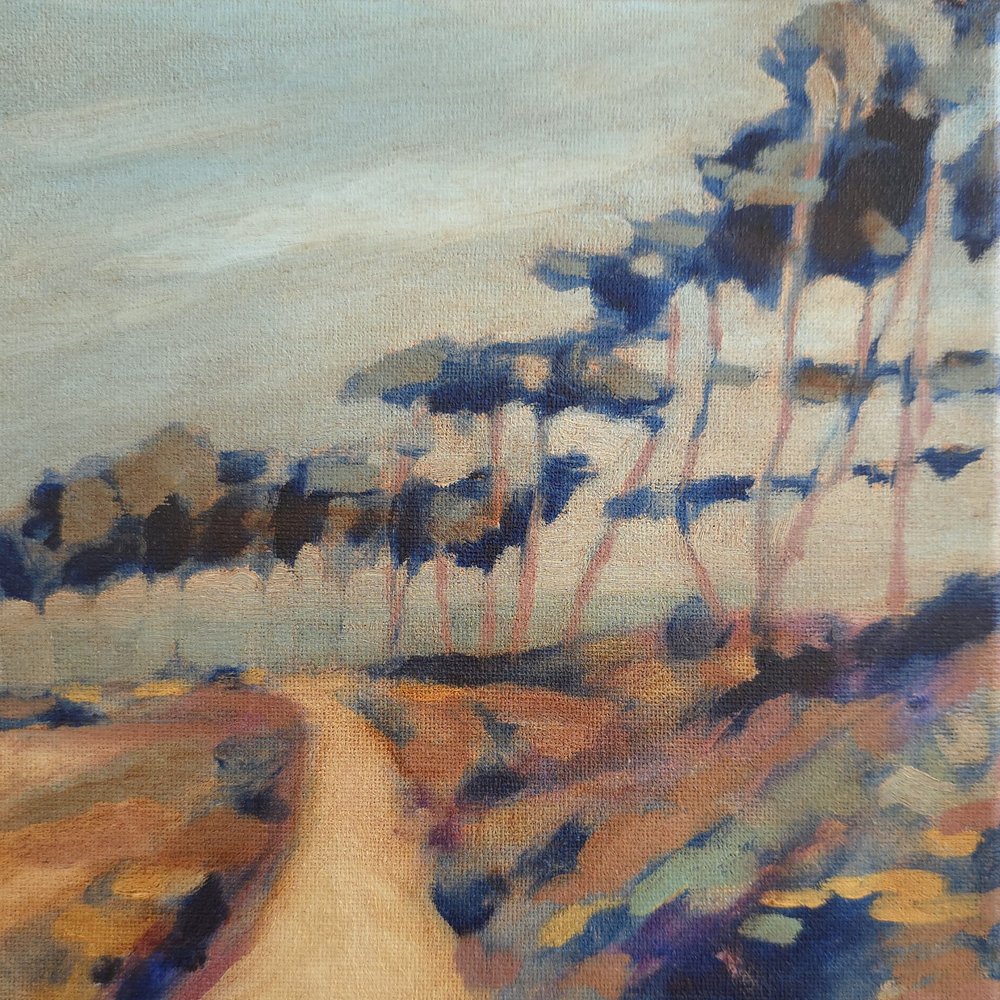 Winding Country Path by Claire Whitehead