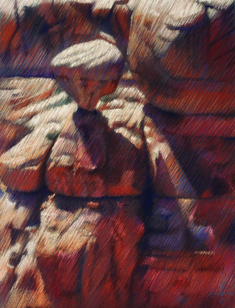 Balanced Desert Rocks by Corné Akkers