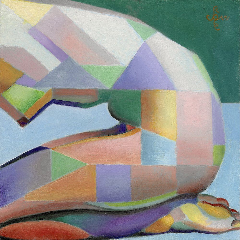 Colorful Geometric Figure by Corné Akkers