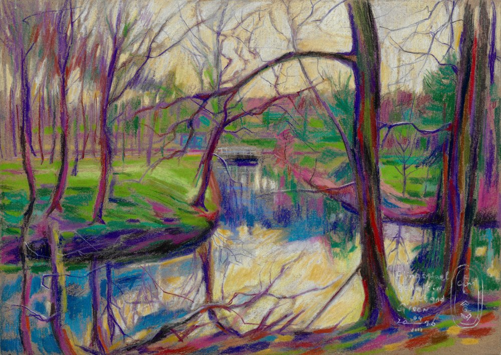 Colorful River Reflection by Corné Akkers