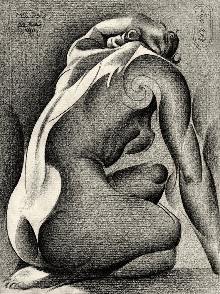 Deep Reflection Nude by Corné Akkers