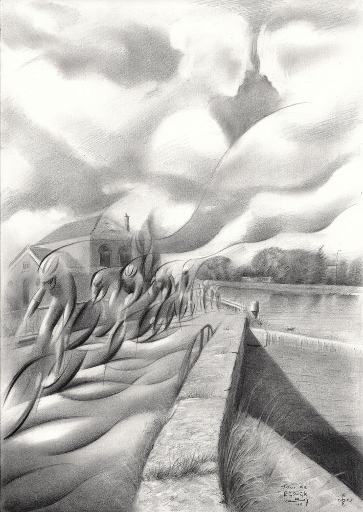 Dynamic Cycling Race by Corné Akkers