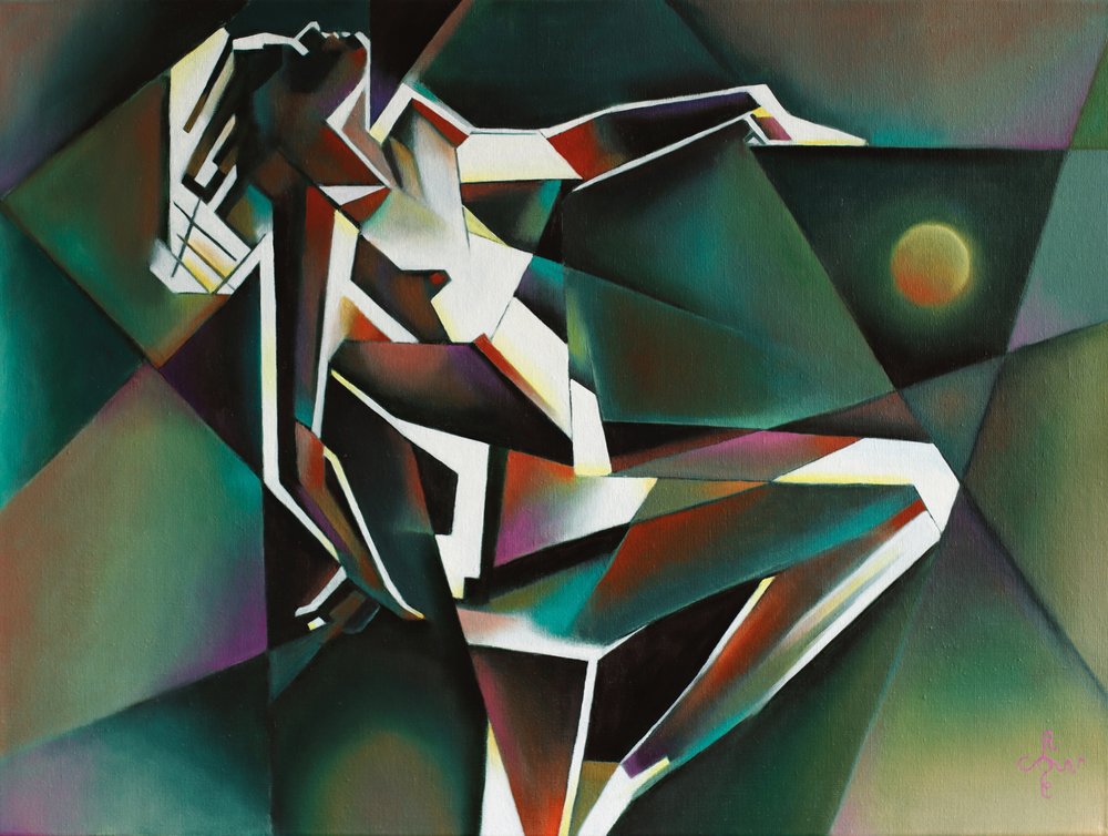Dynamic Geometric Dancer by Corné Akkers