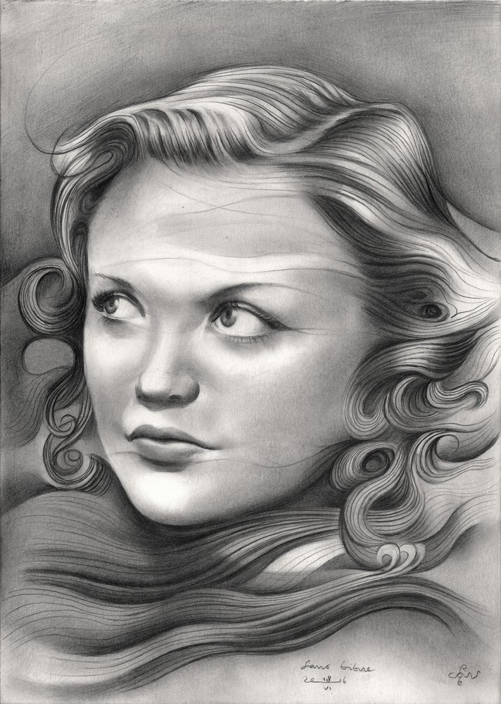 Elegant Dream Portrait by Corné Akkers