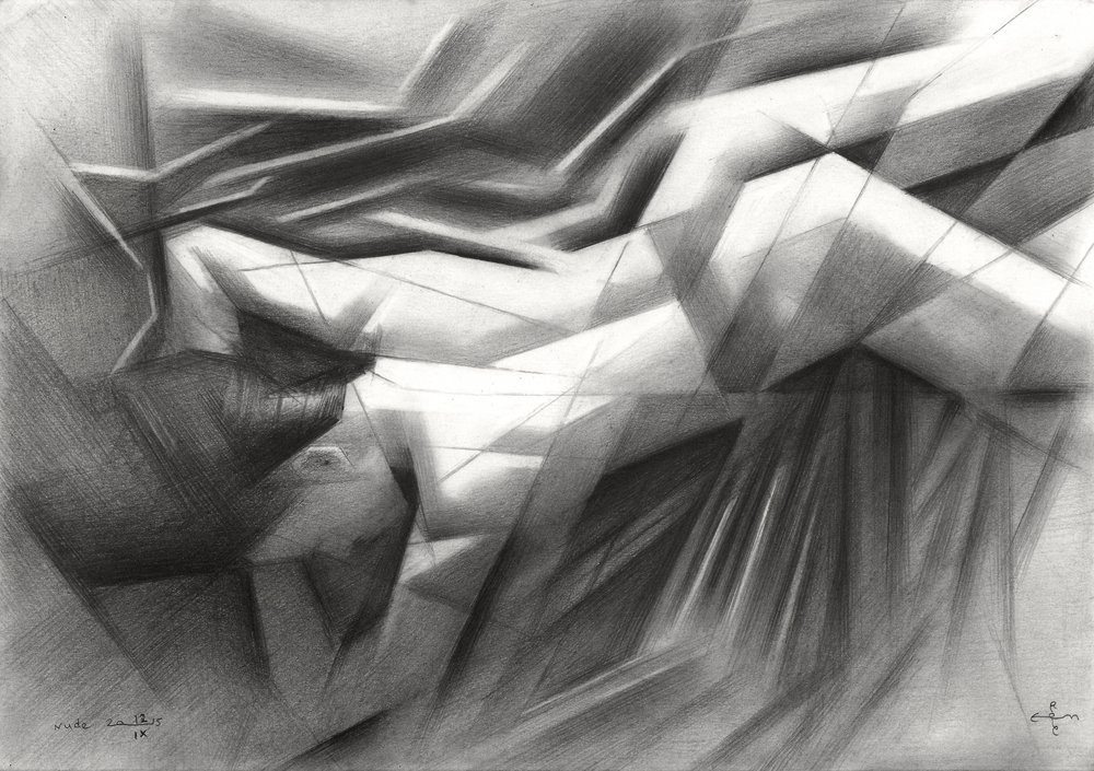 Fragmented Female Form by Corné Akkers