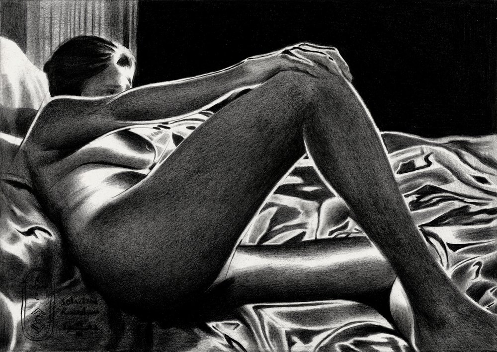 Intimate Nude Repose by Corné Akkers