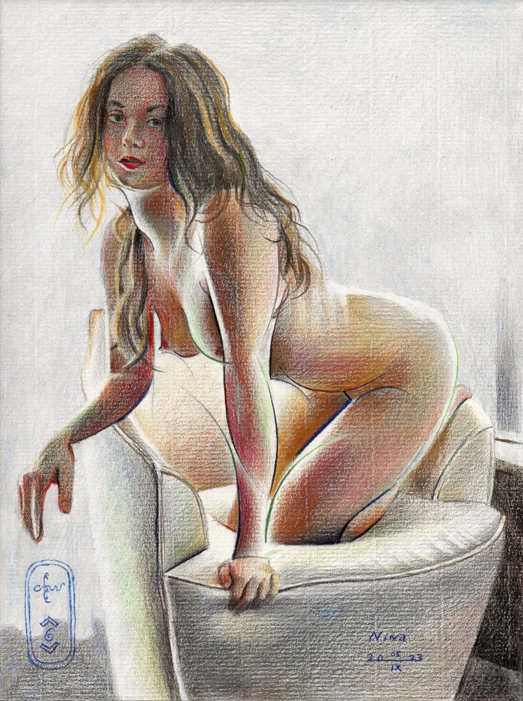 Sensual Female Form by Corné Akkers