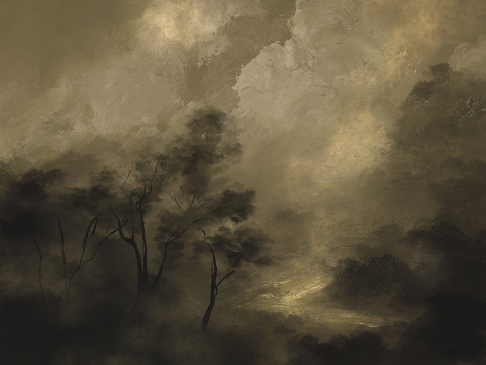 Moody Woods by Dan Hobday