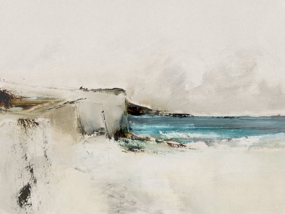 White Cliffs Ocean by Dan Hobday