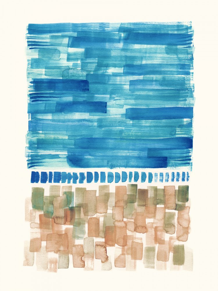 Painted Coastal Horizon by Danushka Abeygoda