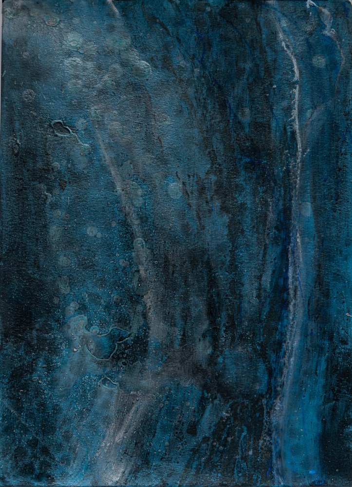 Abstract Ocean Depths by Deb Chaney