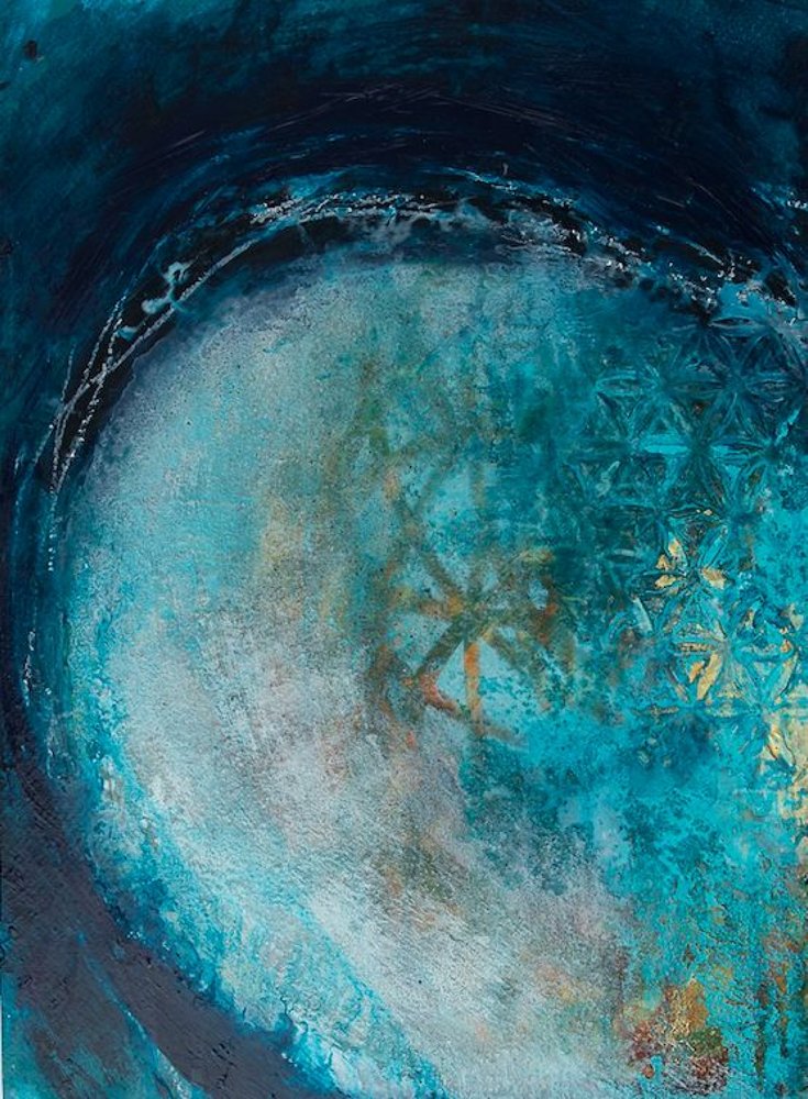 Abstract Ocean Flow by Deb Chaney