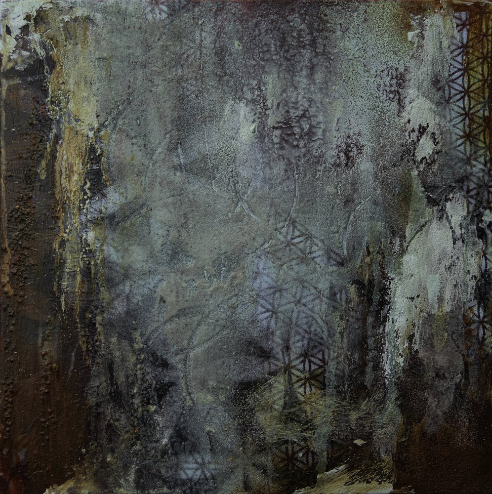 Geometric Grunge Texture by Deb Chaney