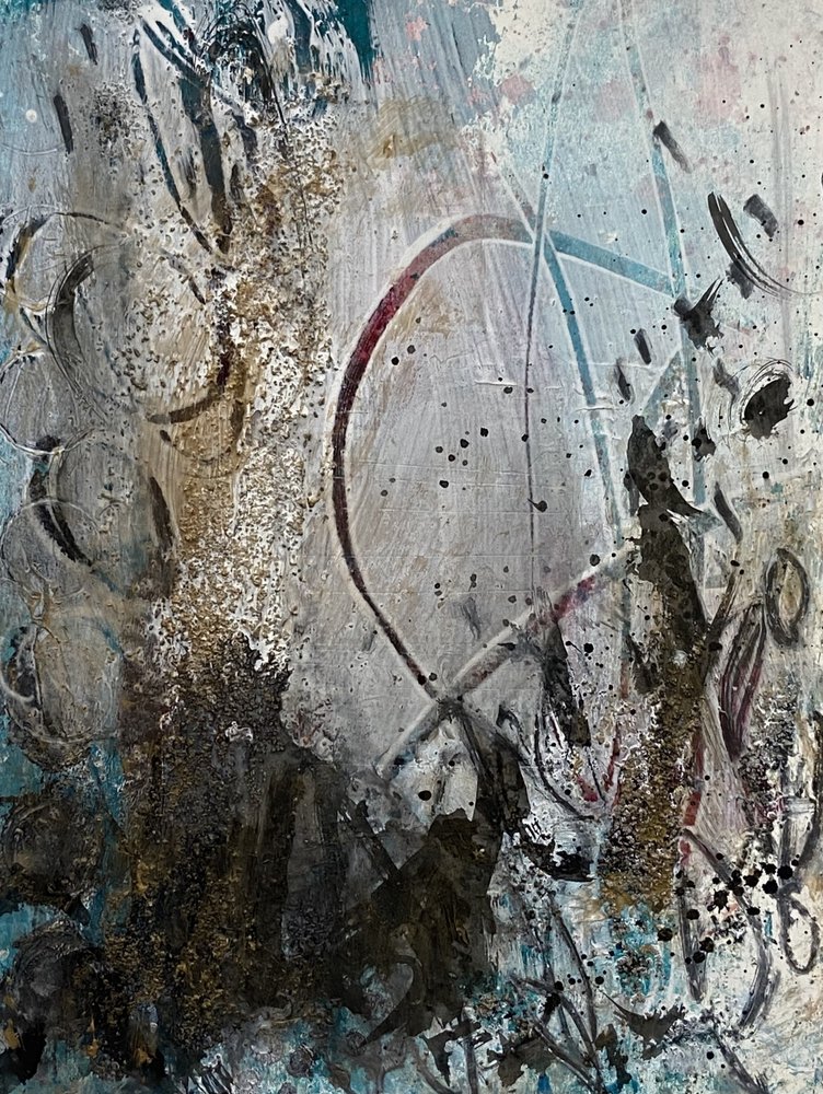 Textured Urban Abstract by Deb Chaney