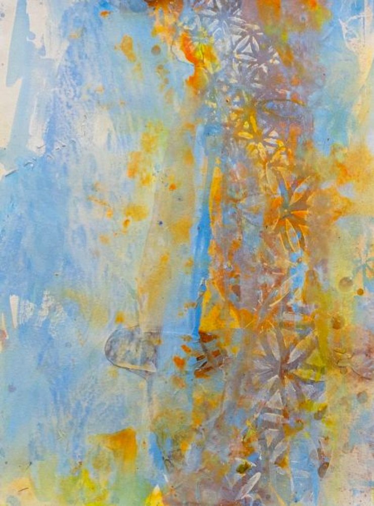 Vibrant Pattern Flow by Deb Chaney