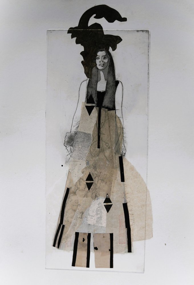 Abstract Fashion Figure by Doris Schmitz