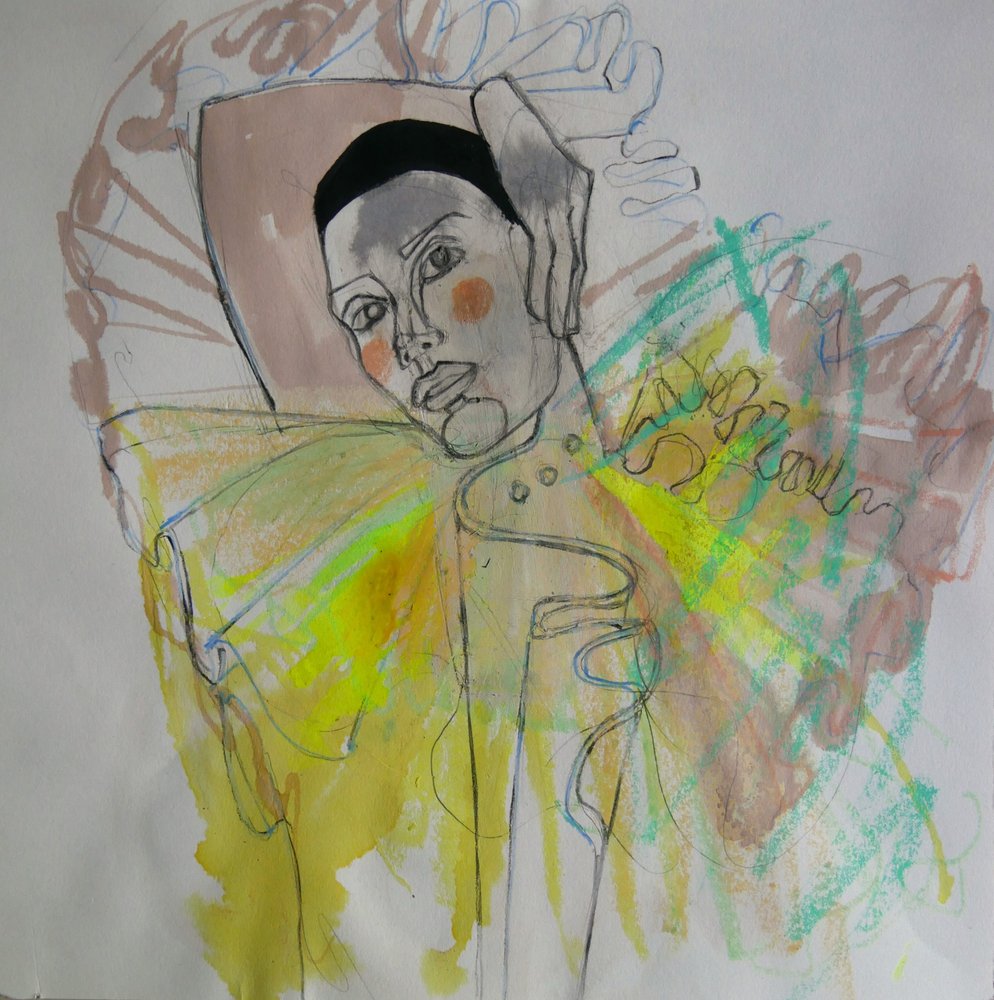 Colorful Fashion Portrait by Doris Schmitz