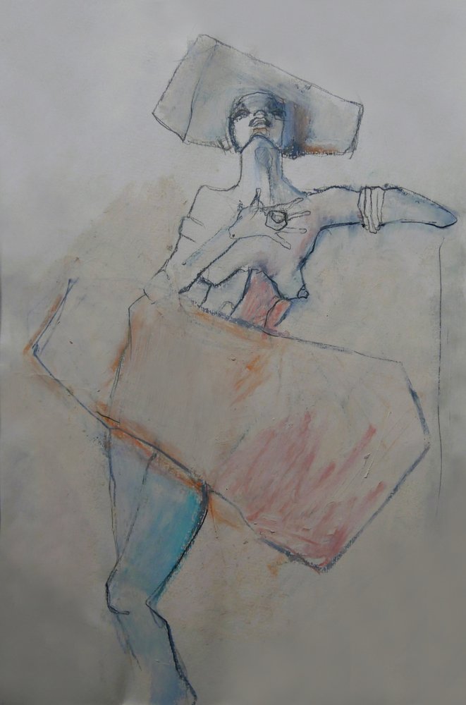 Dynamic Fashion Figure by Doris Schmitz