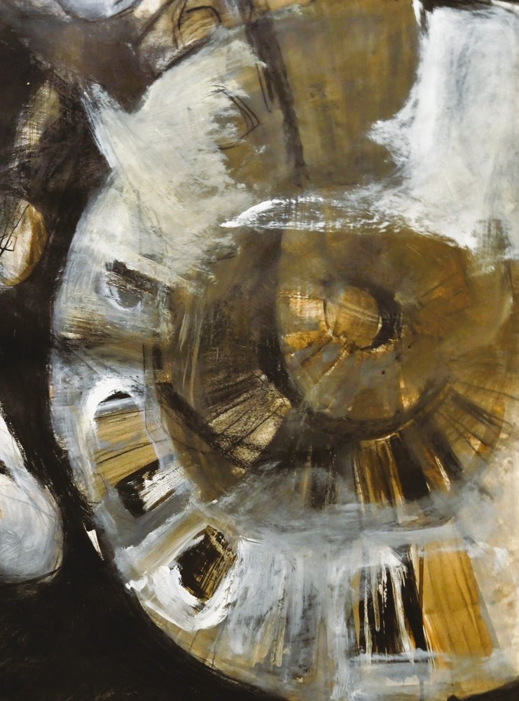 Dynamic Textured Spiral by Doris Schmitz