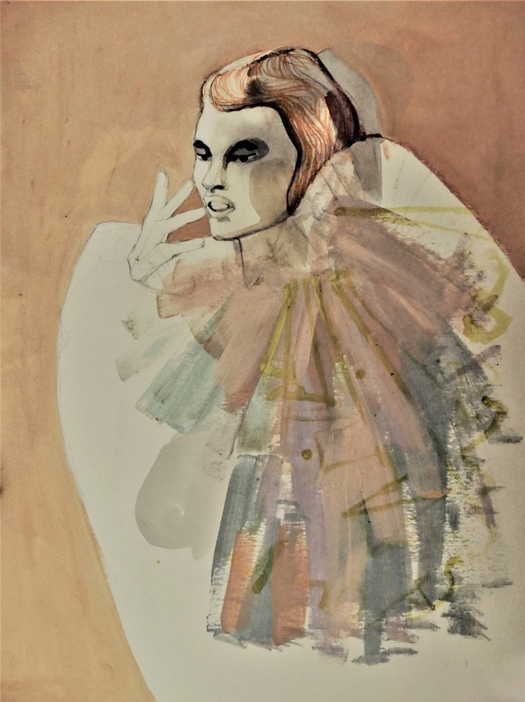 Elegant Fashion Portrait by Doris Schmitz