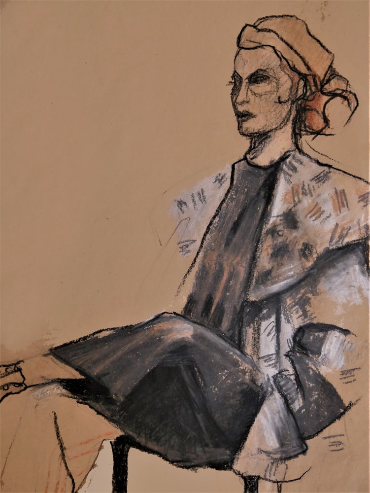Elegant Fashion Portrait by Doris Schmitz