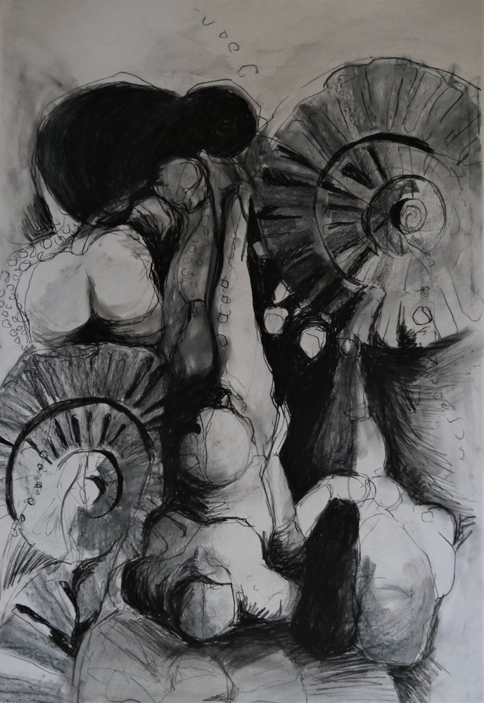 Flowing Organic Spirals by Doris Schmitz