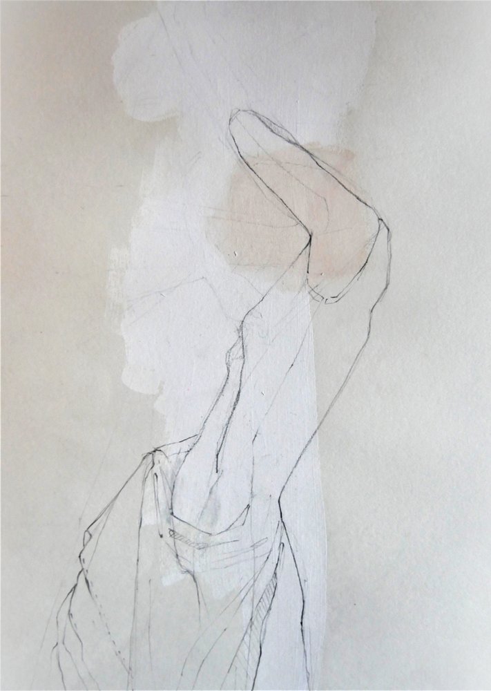 Graceful Figure Sketch by Doris Schmitz